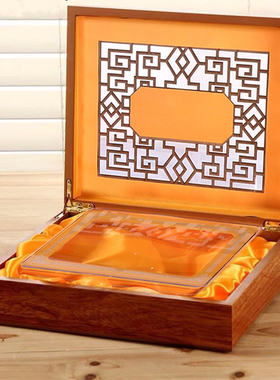 高档木盒滋补品古典窗花羊肚菌礼盒通用包装盒菌菇礼品盒空盒子