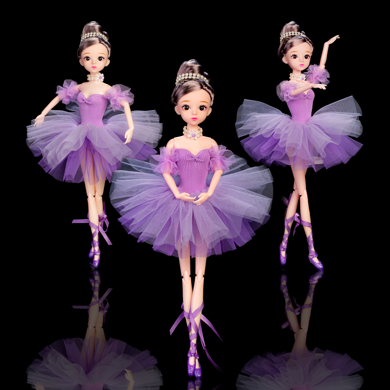 仙仙公主芭蕾舞蹈换装洋娃娃玩具儿童DIY手工小女孩礼物新5岁礼物