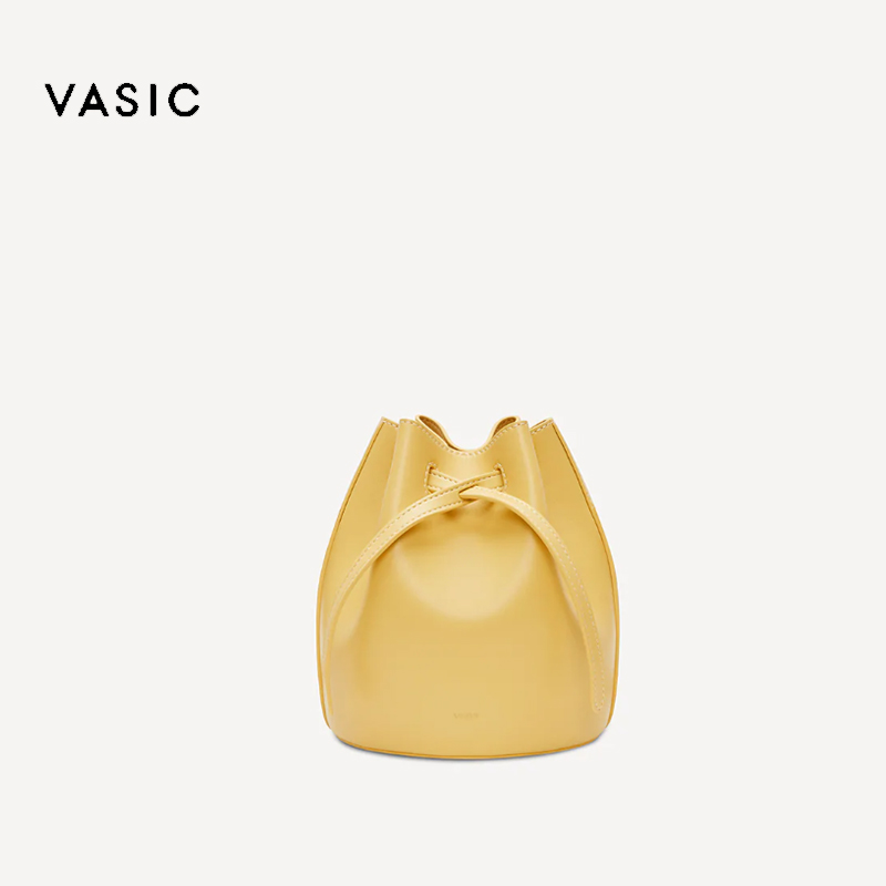 VASIC牛皮 小号Club Mini Mini单肩斜挎水桶包