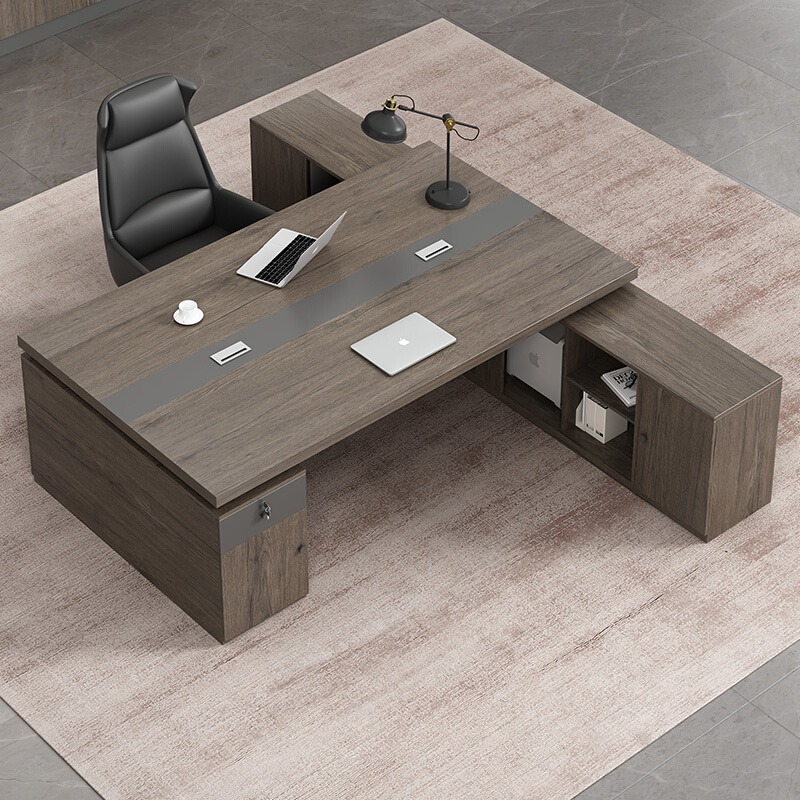 ZO办公桌双人位面对面简约现代财务经理室家具桌椅组合老板职员桌