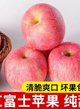 高山红富士丑苹果冰糖心苹果新鲜应当季水果整箱脆甜丑苹果