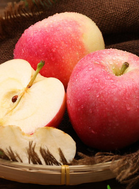 红富士苹果水果脆甜冰糖心丑苹果时令新鲜水果整箱