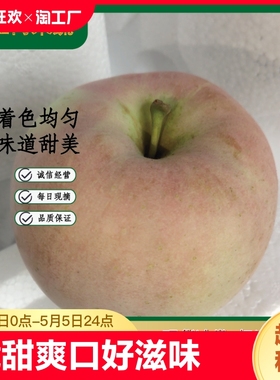 山东红富士苹果水果新鲜应季脆甜果整箱产地直发