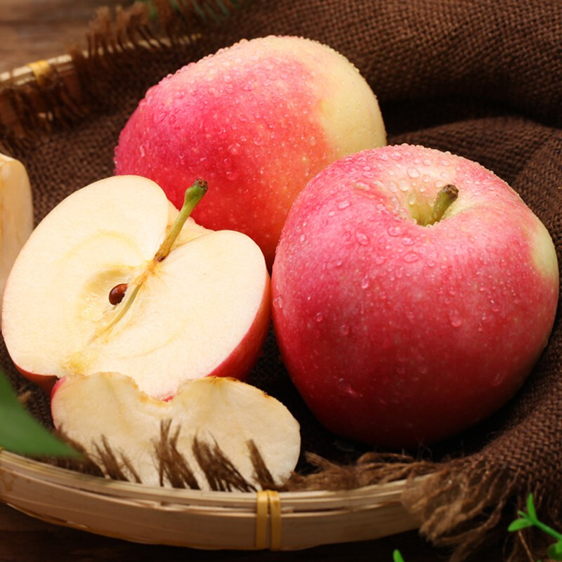 红富士苹果水果脆甜冰糖心丑苹果时令新鲜水果整箱