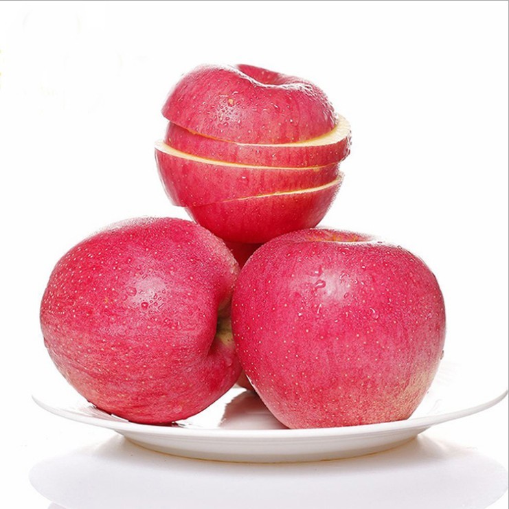 苹果新鲜水果5斤绵甜冰糖心苹果刮泥红香蕉富士苹果