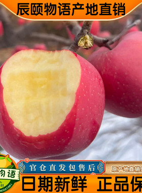 辰颐物语洛川苹果5斤陕西红富士新鲜水果时令整箱冰糖心脆甜平果