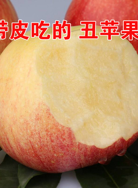 丰县大沙河5斤红富士丑苹果 现摘新鲜水果苹果非烟台苹果包邮