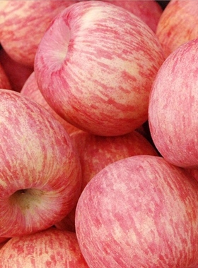 苹果新鲜水果山东红富士苹果烟台栖霞当季整箱产地直销5 10斤大果