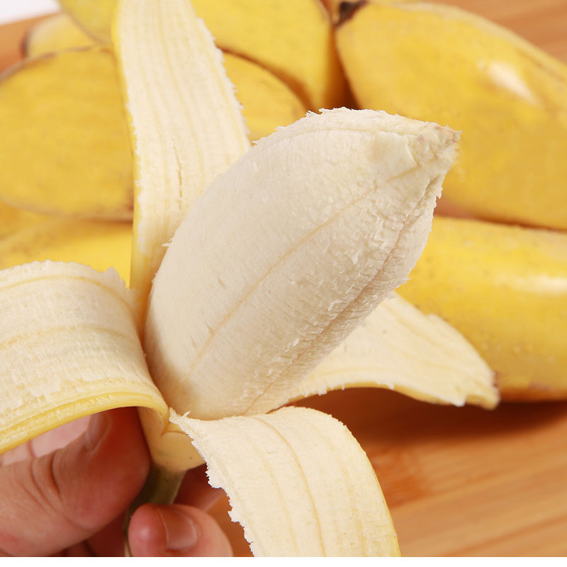 香蕉新鲜 5斤苹果蕉粉蕉圆香蕉3自然熟小米蕉banana芭蕉水果包邮