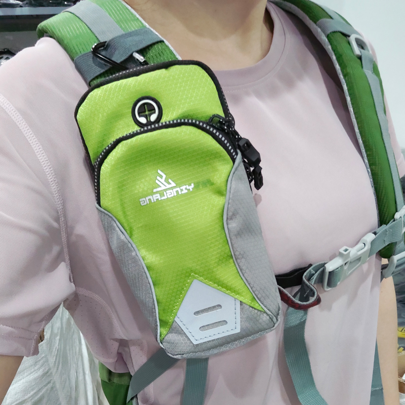 户外登山包肩带挂包手机包多功能单肩斜挎包通用手腕包跑步运动包