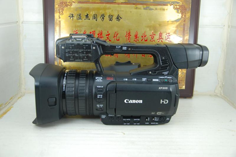 9新 Canon/佳能 XF205 高清专业数码摄像机 wifi 婚庆录像