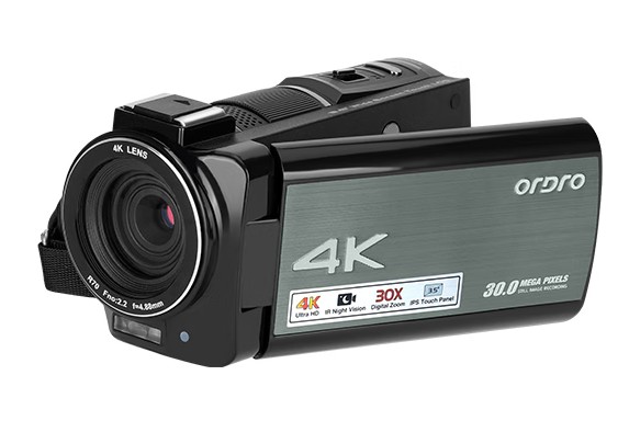 欧达 AX10摄像机4K高清数码专业会议婚庆影像记录家用短片拍摄