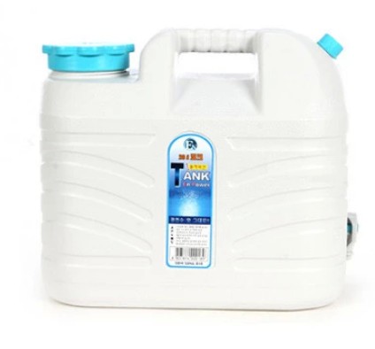 韩国原装进口纯净水桶储水桶食品级户外手提饮用储水桶家用带龙头