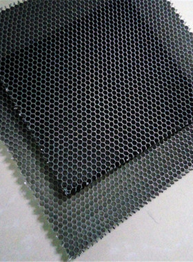 UV光解二氧化钛光催化板铝基蜂窝过滤网 空气净化器滤网