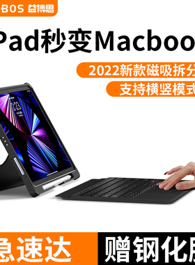 2023新款苹果iPad妙控键盘pro适用于平板电脑9保护套壳10.5一体磁吸悬浮air3/4/5蓝牙10代12.9秒触控11英寸