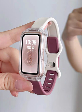 【新品】适用于华为手环9小米智能手环轻薄舒适睡眠监测睡眠健康快充长续航测心率运动手环手表手环8升级手表