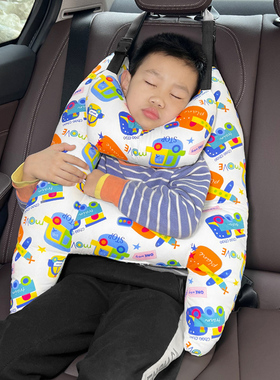 长途车载睡觉神器汽车抱枕睡枕颈枕安全带固定器枕头车上靠枕内饰