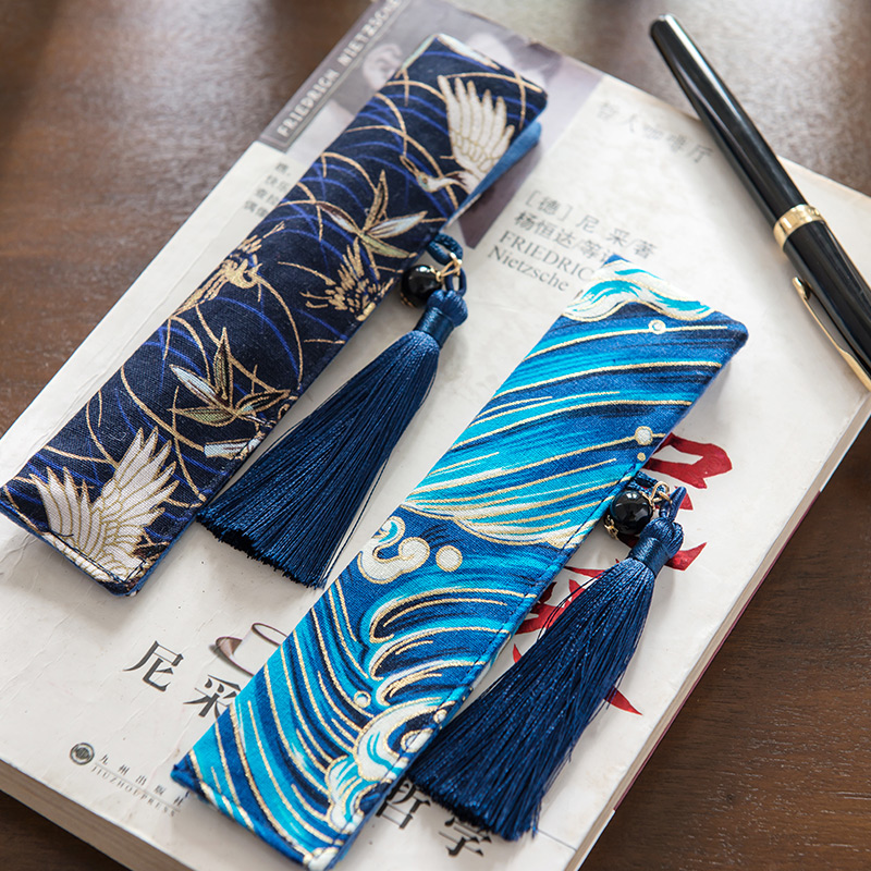 媛艺日式复古笔袋创意男女中式钢笔袋单支装笔帘卷笔袋文艺小清新