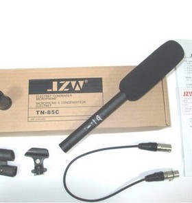JZW TN-85C专业枪式录音采访话筒 影视同期录音麦克风