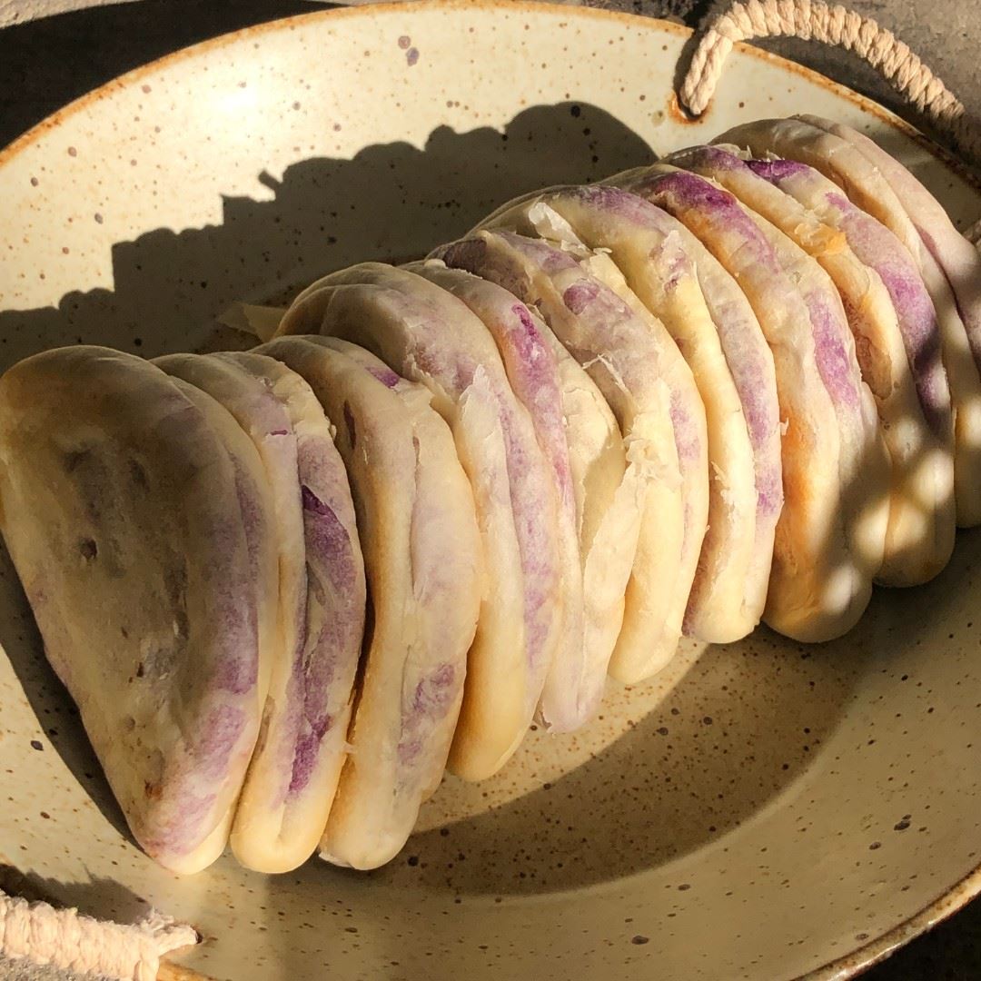 健康轻食紫薯芋泥饼粗粮代餐小吃解馋解饿网红糯叽叽零食糕点33g