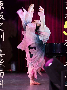 爱莲说民族舞蹈演出服装女子古典独舞艺考舞台表演服原版私人订制