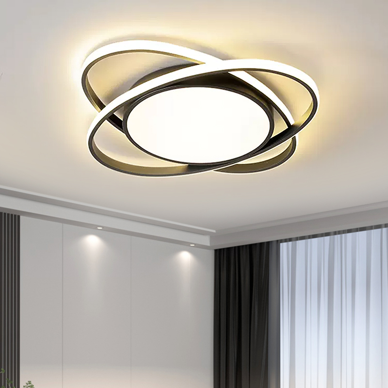 LED吸顶灯客厅餐厅卧室房间简约现代2024年新款智能遥控大气灯具