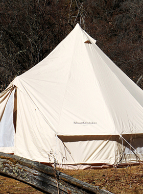 山之客新款棉布营地户外露营旅游自驾蒙古包大型防水防嗮加厚帐篷