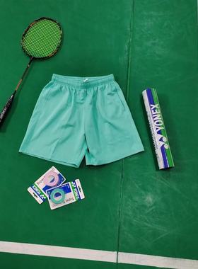2023短款专业羽毛球服短裤休闲男款女款夏季速干球裤