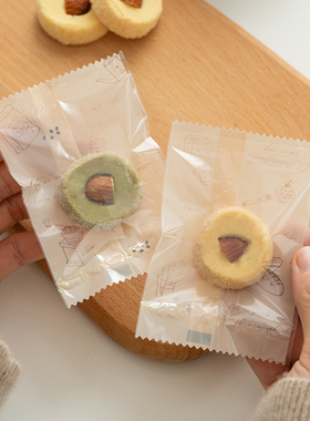 饼干包装袋机封曲奇雪花酥奶枣糖果2022新款独立小袋子烘焙包装袋