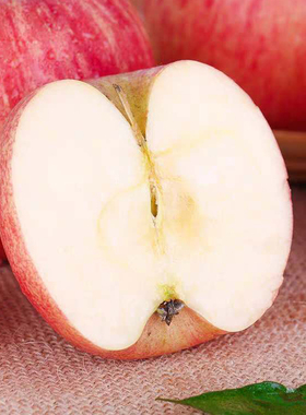 水晶红富士山东#85mm大苹果水果 超大 特级新鲜水果带箱10斤现货