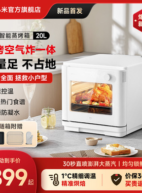 小米米家蒸烤箱20L蒸烤炸一体机家用台式蒸烤箱空气炸烘焙