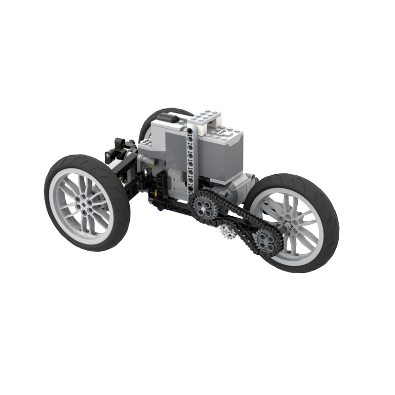 适用兼容乐高机器人积木教具电动工程机械组模型科技遥控三轮车