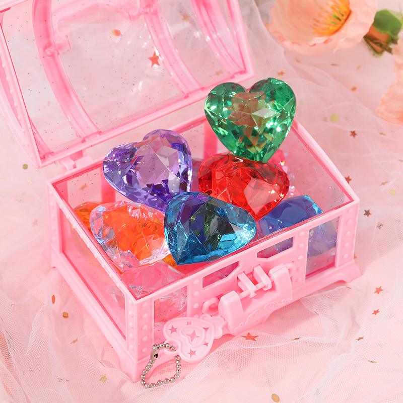 儿童玩具宝石亚克力塑料钻石幼儿园奖励女孩公主礼物DIY手工材料