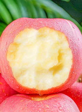 【百亿补贴】正宗山东烟台红富士3斤苹果水果新鲜冰糖心当季整箱