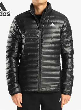 Adidas/阿迪达斯官方正品男子可收纳户外保暖运动羽绒服 BS1588
