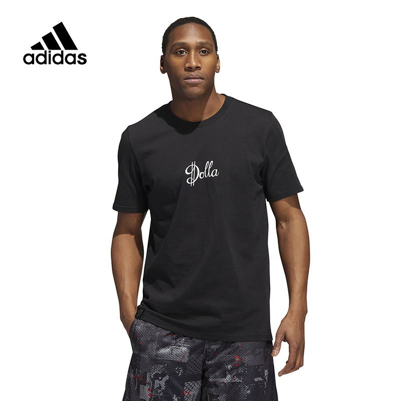 Adidas阿迪达斯男装2023夏季新款时尚潮流休闲运动短袖T恤HG4424