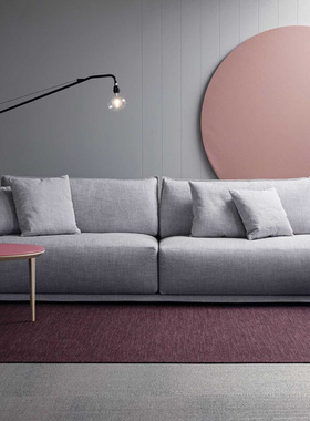 北欧布艺沙发现代简约客厅时尚双人沙发小户型沙发组合