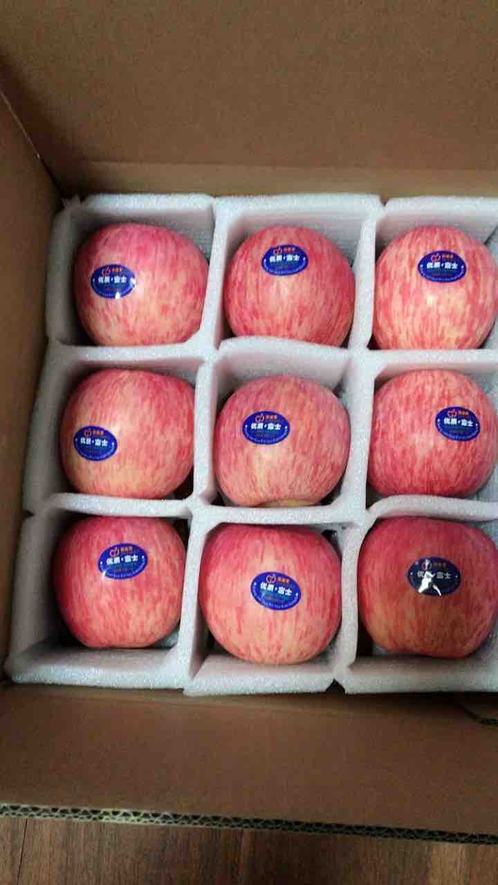 山东红富士苹果5斤拉丝脆甜冰糖心水果礼盒新鲜当季整箱顺丰包邮