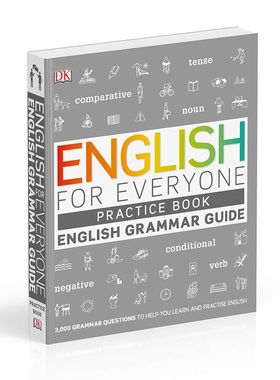 英文原版 人人学英语语法练习册DK-English for Everyone English Grammar Guide Practice Book英语自学课本教材雅思托福用书