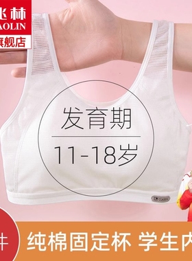 俞兆林女童内衣文胸发育期高初中小学生一二阶段儿童少女背心一体