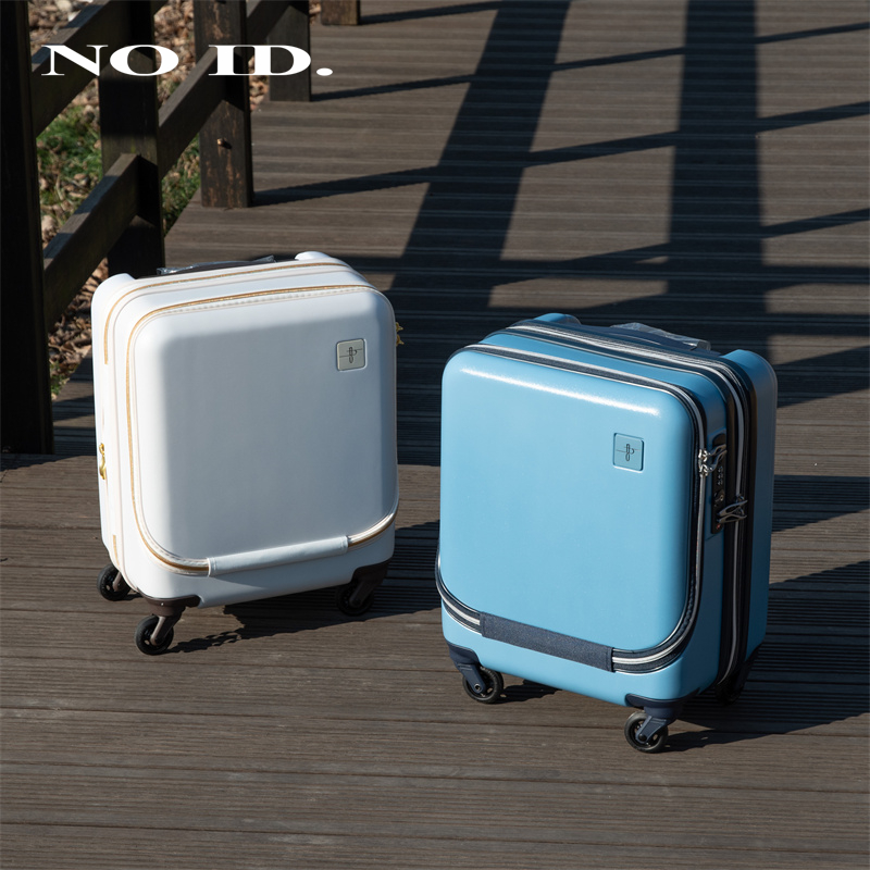 出口日本NOID轻量行李箱hinomoto静音轮开口箱16寸登机箱小电脑箱