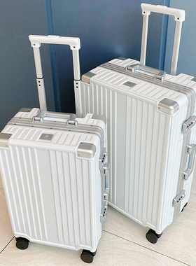 金登仕高端铝框行李箱密码拉杆箱24寸20登机皮箱高颜值旅行箱男女