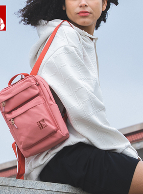 加拿大INUK新款设计感迷你时尚双肩背包女休闲旅行轻便小型可手提
