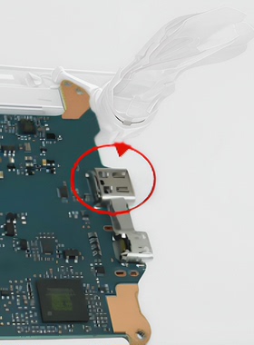 佳能 R6  主板充电数据线 插口 尾插接口相机维修 原装接口