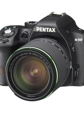 Pentax/宾得 K-50 K50 套机 18-55mm WR防水镜头专业单反数码相机