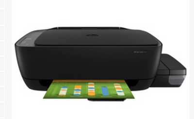 惠普TANK310打印复印扫描彩色家用学生照片喷墨墨仓式连供便携式
