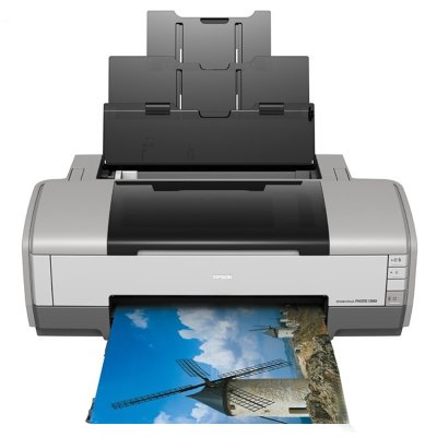 爱普生照片打印机1390打印机1390六色喷墨热转印菲林照相馆证件照
