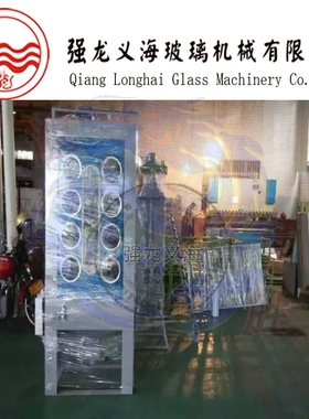 强龙义海玻璃机械设备 1600手动喷砂机 卫浴玻璃 蒙砂玻璃 深浮雕