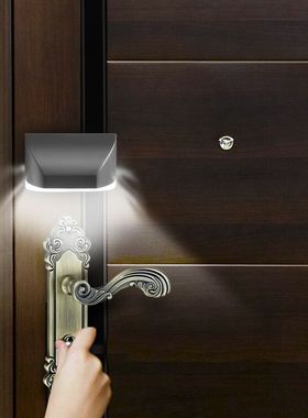 LED光控小夜灯门把门锁钥匙人体感应灯 橱柜马桶灯包包灯工具箱灯