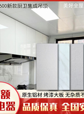 300x600集成吊顶铝扣板烤漆铝扣板厨房卫生间装饰吊顶天花板材料